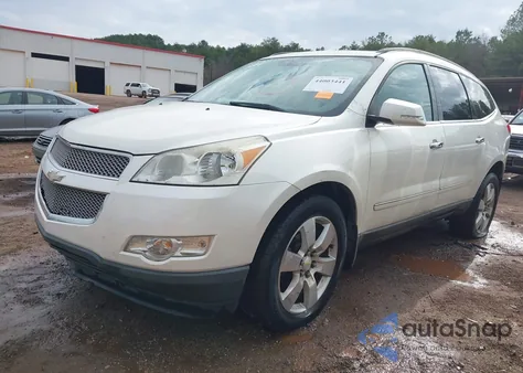 2011 Chevrolet Traverse Ltz from USA, damaged, VIN 1GNKRLED2BJ307153